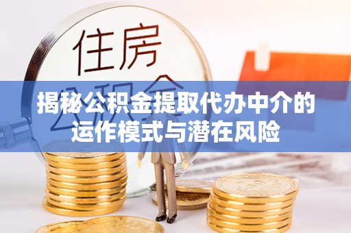 息县揭秘公积金提取代办中介的运作模式与潜在风险